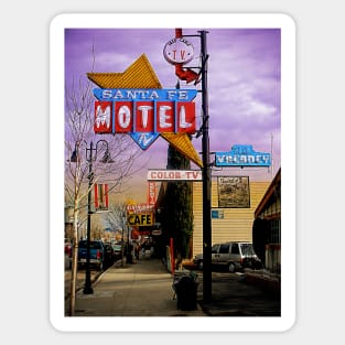 santa fe motel 2 Sticker